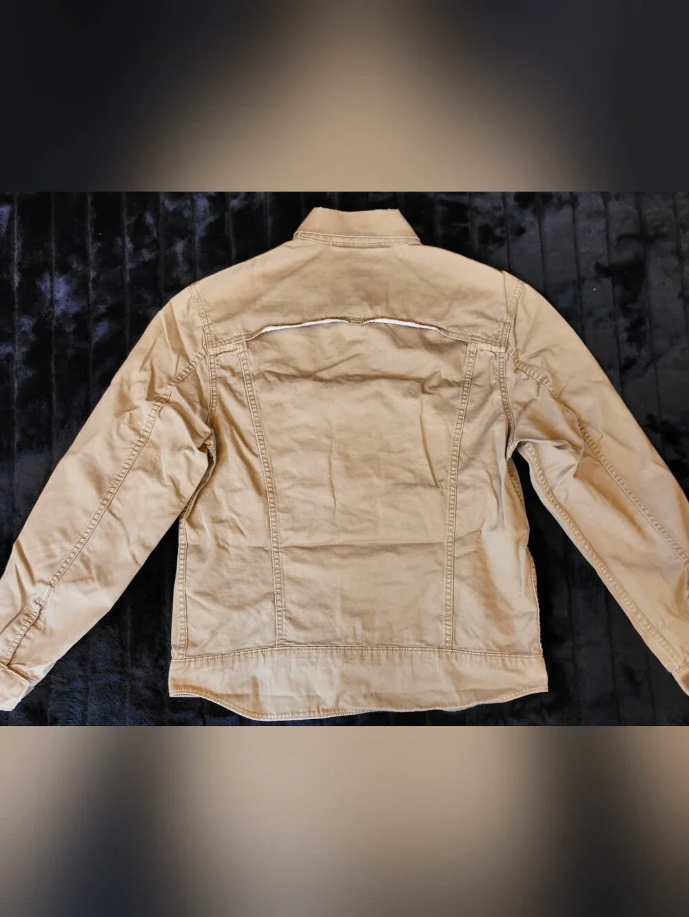 Levis Khaki Commuter Trucker Jacket Medium - Picture 11 of 12